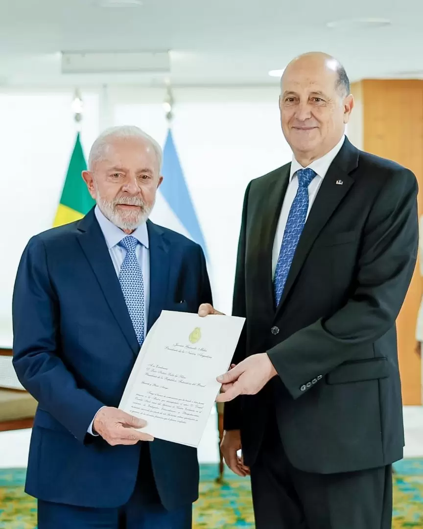 Luiz Inácio Lula da Silva y Daniel Raimondi