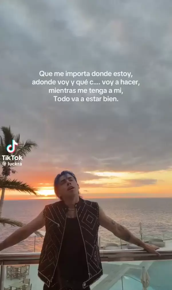 Luck Ra se mostr� bastante superado en TikTok