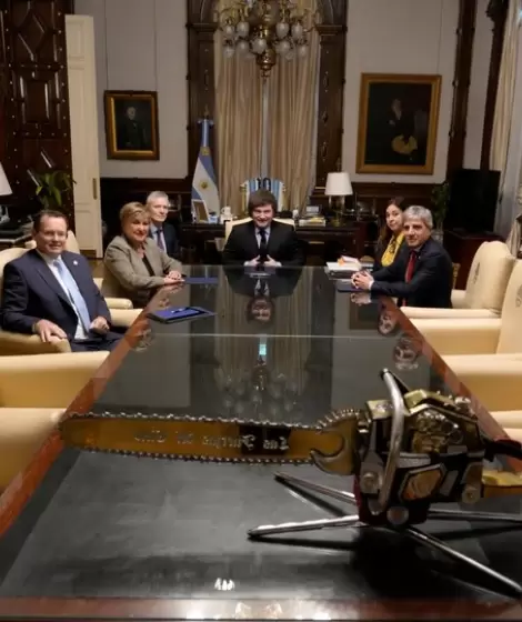 Con fuerte respaldo del FMI, Milei se muestra junto a Georgieva