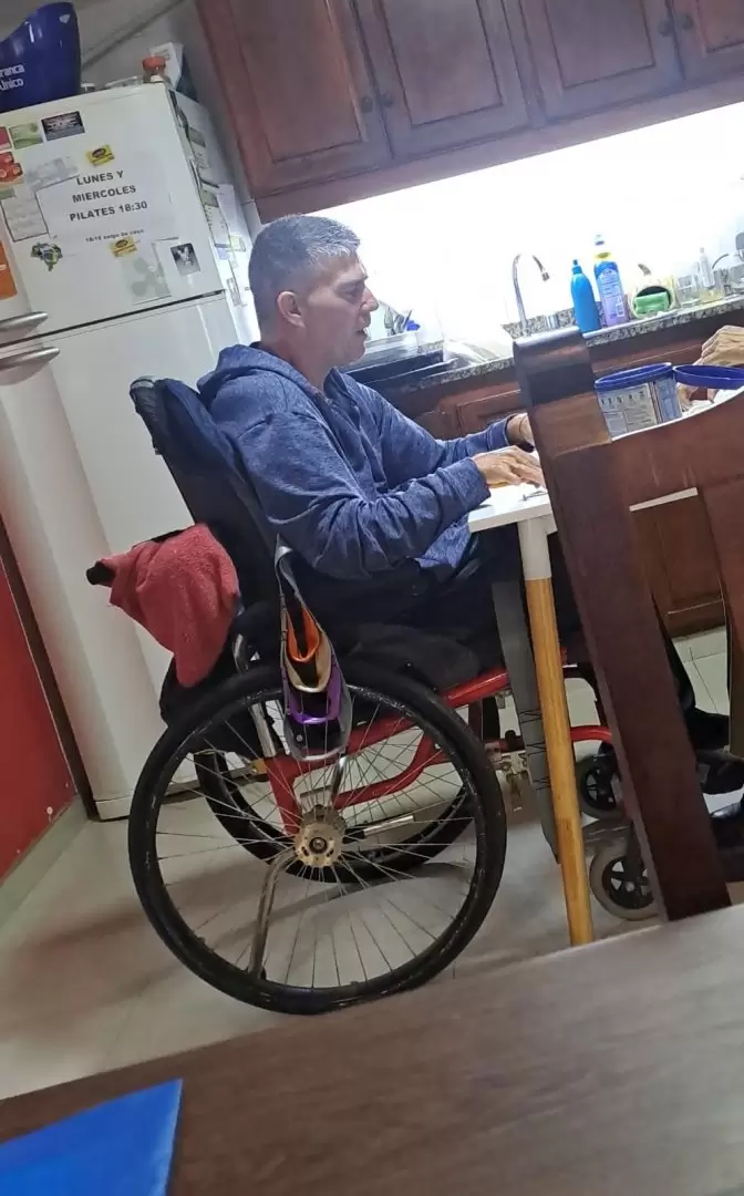 C�sar qued� con una cuadriparesia y grav�simas secuelas neurol�gicas
