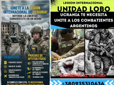 Destaparon la red de trata que "vende" argentinos como carne de ca��n para la guerra en Ucrania