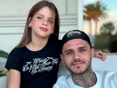 Francesca y Mauro Icardi