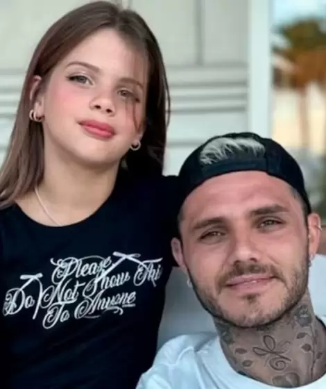 Francesca y Mauro Icardi