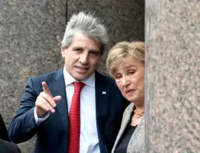Kristalina Georgieva con Luis Caputo