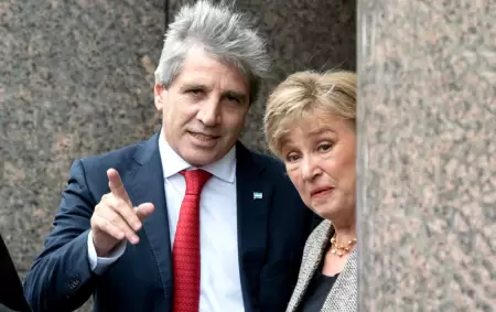 Kristalina Georgieva con Luis Caputo