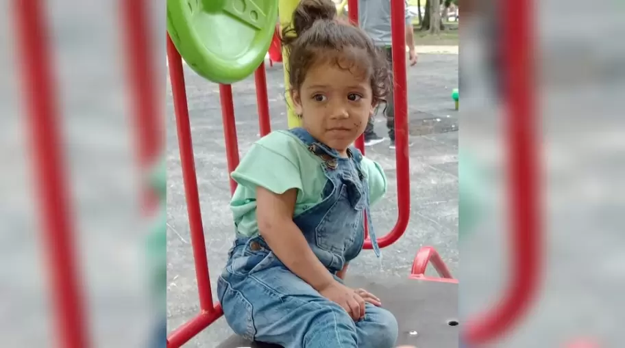 Isabella Aguirre ten�a 2 a�os
