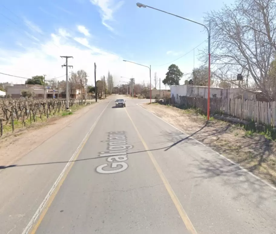 La calle donde ocurri� el ataque sexual