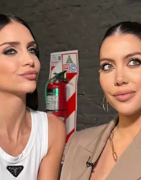 Zaira y Wanda Nara
