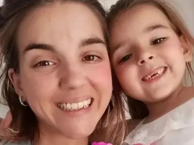 Emma y su mam�, Daiana