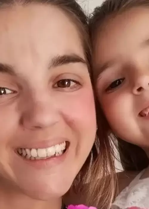 Emma y su mam�, Daiana