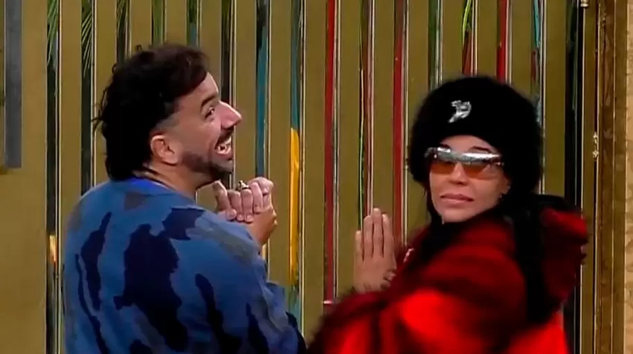 Sebasti�n Cola y Charlotte Caniggia en Gran Hermano