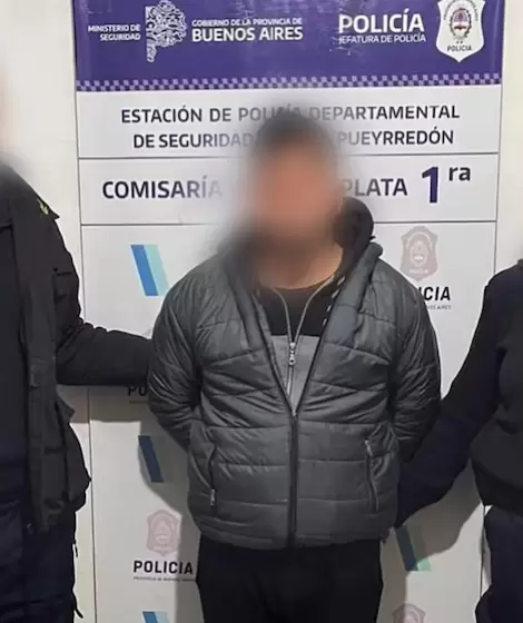 El cuidador que agred�a ancianas en el geri�trico de Mar del Plata qued� detenido tras un operativo que encabez� personal de la Comisar�a 1�.