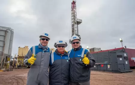 Kristalina Georgieva visit� Vaca Muerta y recorri� junto a YPF uno de los principales yacimientos del pa�s