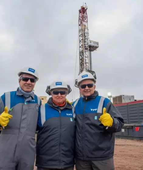 Kristalina Georgieva visit� Vaca Muerta y recorri� junto a YPF uno de los principales yacimientos del pa�s