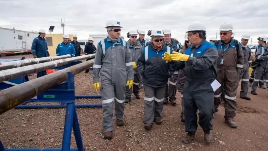 Kristalina Georgieva visitó Vaca Muerta y recorrió junto a YPF uno de los principales yacimientos del país