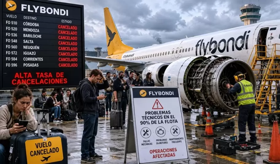 Flybondi, al borde del colapso