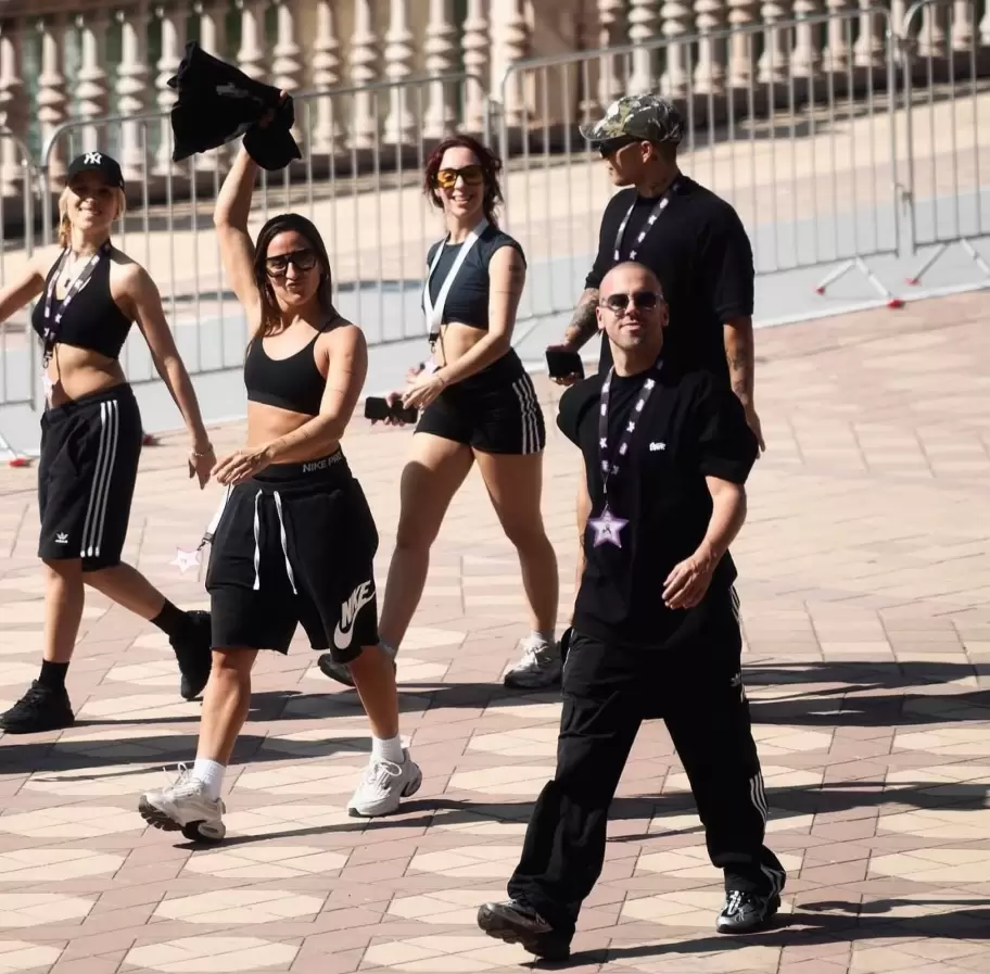 "Los bailarines y las personas no se roban", aclar� Mati Napp