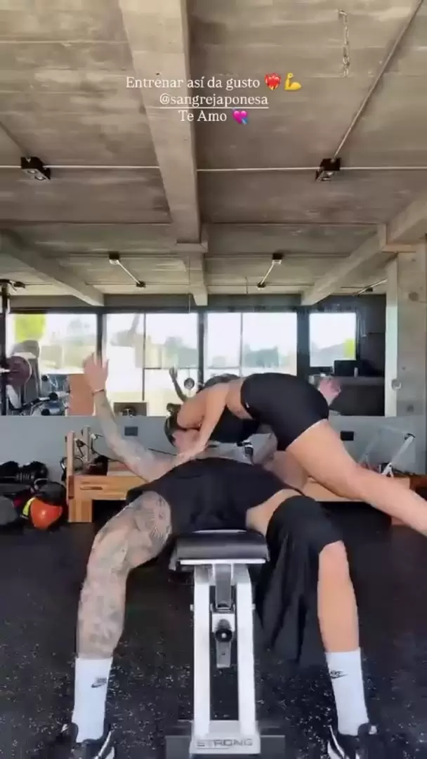 Icardi le hizo caso a Wanda Nara y se puso a ejercitar