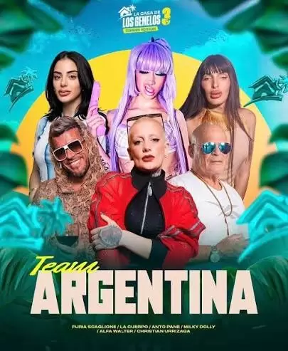 Furia Scaglione y otras figuras argentinas fueron parte de La Casa de los Gemelos