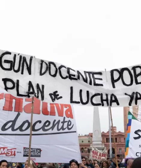 Paro docente en el regreso a clases