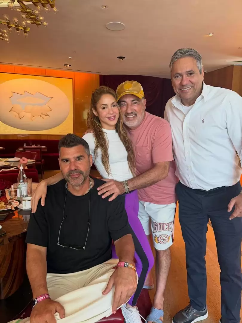 Shakira y Antonio de la Rúa se mostraron juntos en República Dominicana
