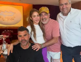 Shakira y Antonio de la R�a se mostraron juntos en Rep�blica Dominicana