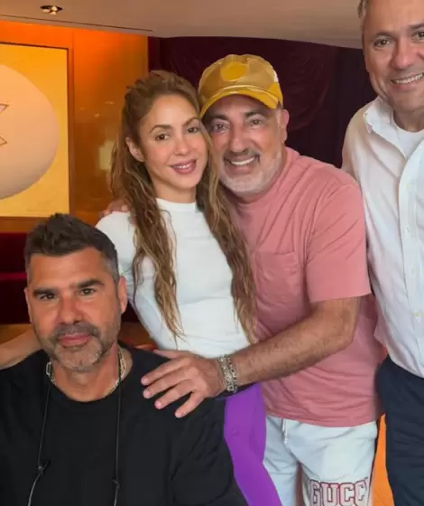 Shakira y Antonio de la R�a se mostraron juntos en Rep�blica Dominicana