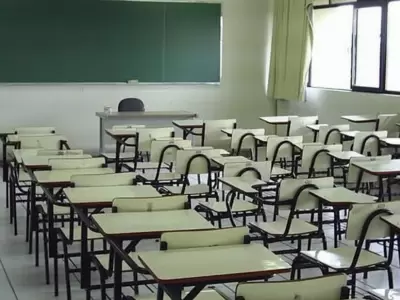 Aulas vac�as y acatamiento masivo al paro de CTERA del lunes 3 de agosto.