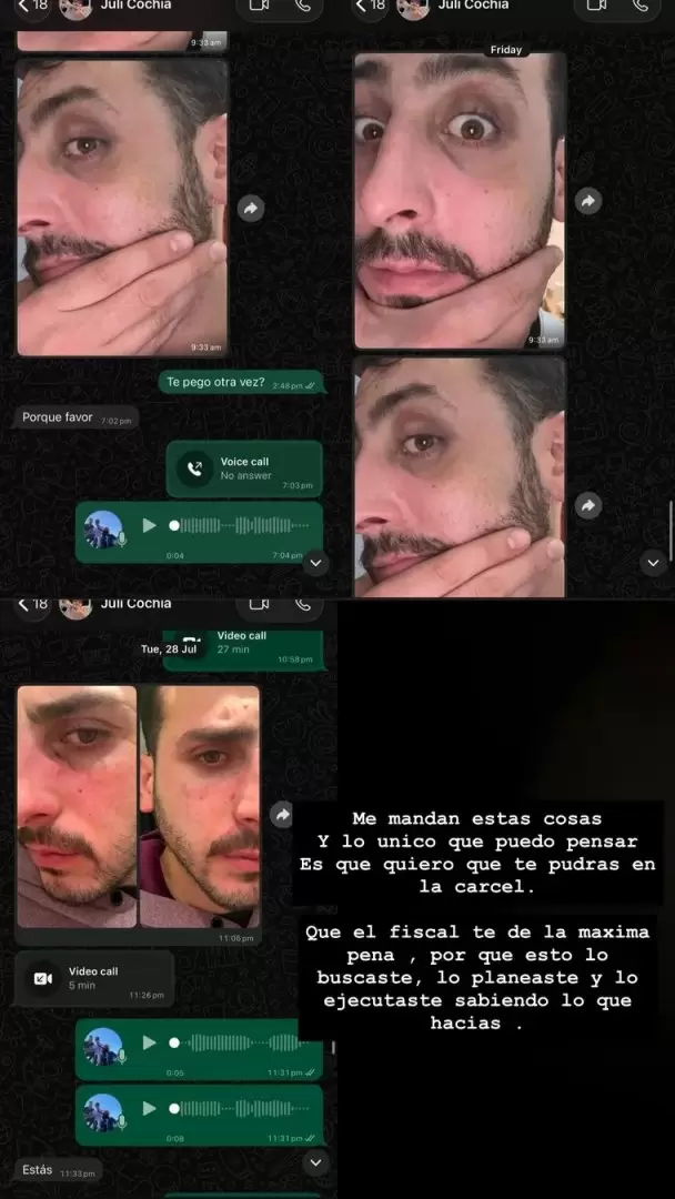 Los mensajes que se viralizaron tras el crimen de Matías Álvarez y podrían ser clave en la causa