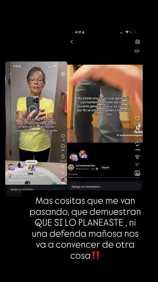 Los mensajes que compartía Victoria Cantero en sus redes antes del crimen