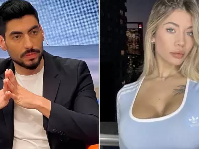 Candela Arizaga lament� no poder ver a Facundo Moyano.