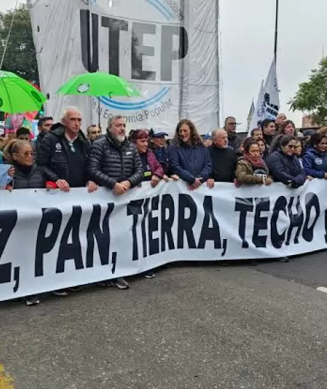 Movimientos sociales, la CGT y las CTA marchar�n de San Cayetano a Plaza de Mayo contra el ajuste