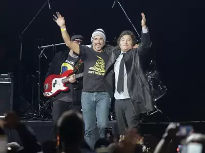 Joaqu�n Benegas Lynch y Javier Milei