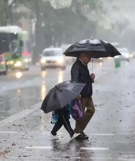 Lo que dej� la tormenta feroz sobre el AMBA
