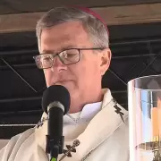 García Cuerva en San Cayetano habló del malestar social y lanzó críticas a la dirigencia: "El sueldo no alcanza"