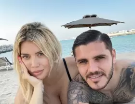 Wanda Nara y Mauro Icardi