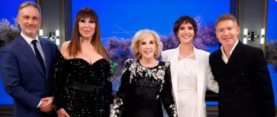 La mesaza de Mirtha Legrand se calentó por la crisis del país