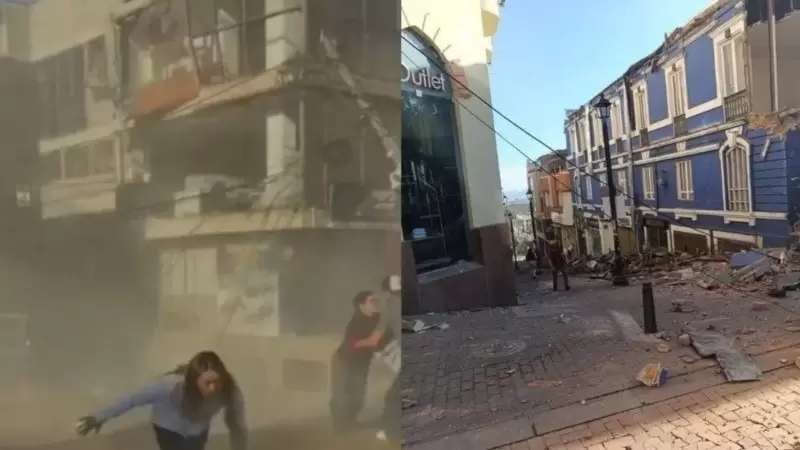 Un terremoto de magnitud 7,4 sacudió este lunes a Colombia