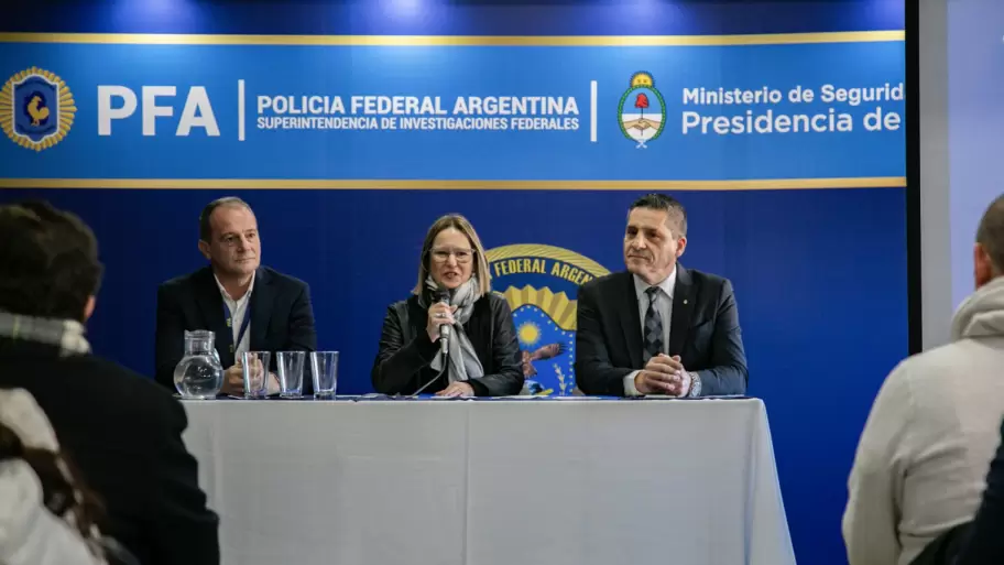 Gustavo Gauna pertenece a la Policía Federal