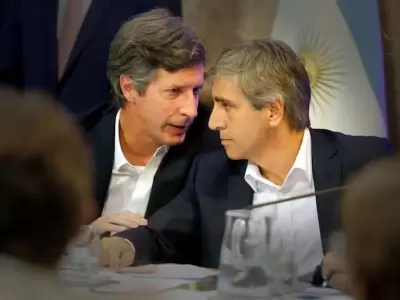 Santiago Bausili y Luis Caputo