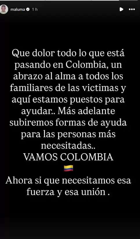 Los artistas colombianos, conmovidos por el terremoto en Colombia