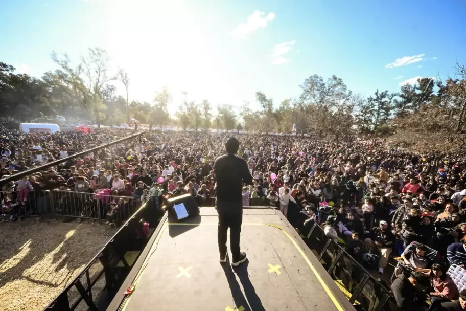 Más de 150 mil personas celebraron el Día de la Niñez en Malvinas Argentinas