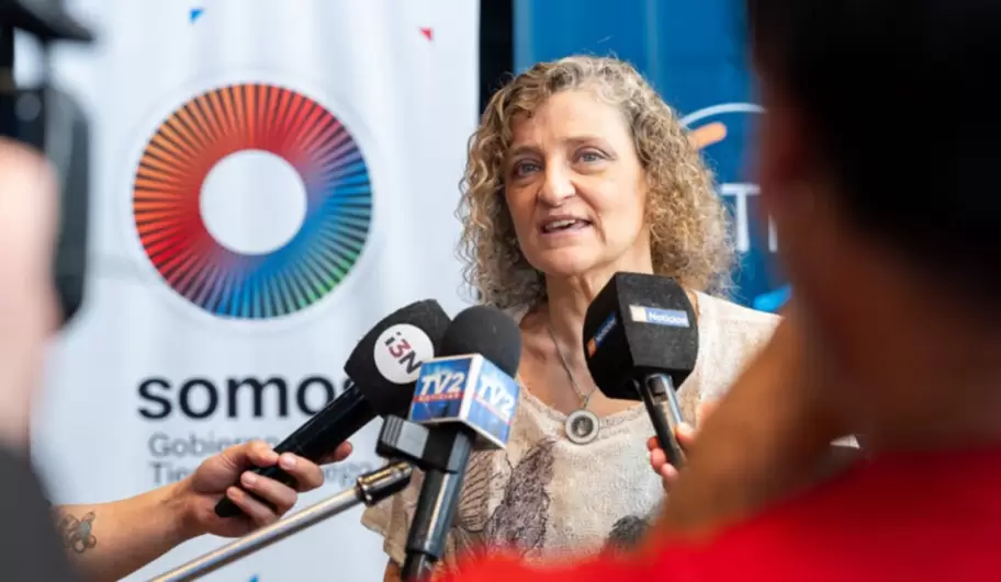 La ministra de Trabajo y Empleo de Tierra del Fuego, Sonia Castiglione.