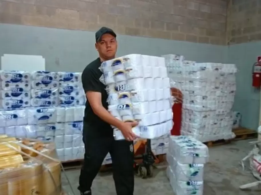 Brian Lanzelotta en su emprendimiento