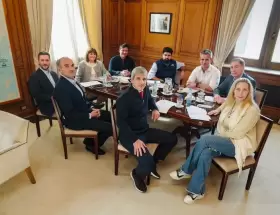 La reuni�n de la mesa pol�tica del Gobierno.