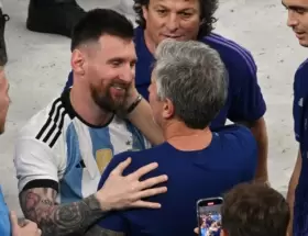 Lionel Messi  y su pap�