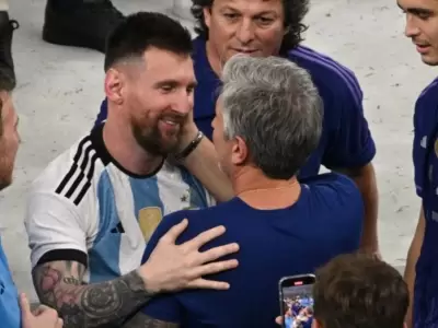 Lionel Messi  y su pap�