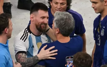 Lionel Messi  y su pap�