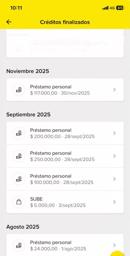 Ejemplo del endeudamiento de una trabajadora argentina