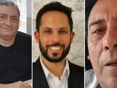 Los argentinos Carlos Richetti, Gonzalo Galv�n y Carlos C�ceres fueron hallados con vida tras el terremoto en Colombia.